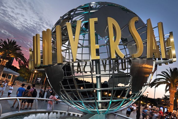 USH Globe at Universal Hollywood - new 2020